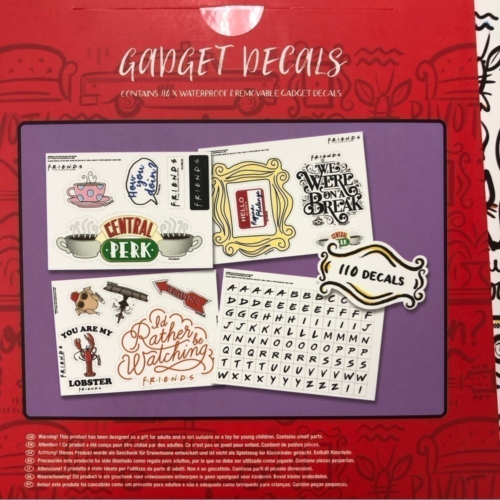 Friends the TV Series Gadget decals - Picture 2 of 3